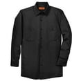 thumbnail image 3 of Red Kap - Industrial Long Sleeve Work Shirt - SP14, Black, 3XLR, 3 of 3