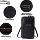 thumbnail image 4 of Apuakthei - Bolso bandolera pequeño para teléfono para mujer con ranuras para tarjetas, monedero para teléfono móvil para viajes y compras, 4 of 5