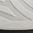 thumbnail image 3 of SAFAVIEH Stella Penelope Geometric Indoor/Outdoor Area Rug, Ivory, 6'7" x 6'7" Round, 3 of 10