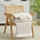 thumbnail image 1 of Manta Amélie Home con forma de gofre de chenilla reversible, 130 x 150 cm, 1 of 9