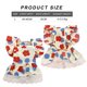 thumbnail image 1 of Dinheiro Vestido de perro pequeño de verano para perros pequeños gatos niña lindo floral cachorro arnés vestidos mascota princesa vestido de cumpleaños mujer perrito trajes ropa grande, 1 of 6