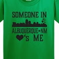 thumbnail image 4 of Inktastic Albuquerque New Mexico Someone Loves Me Skyline Youth T-Shirt, 4 of 5