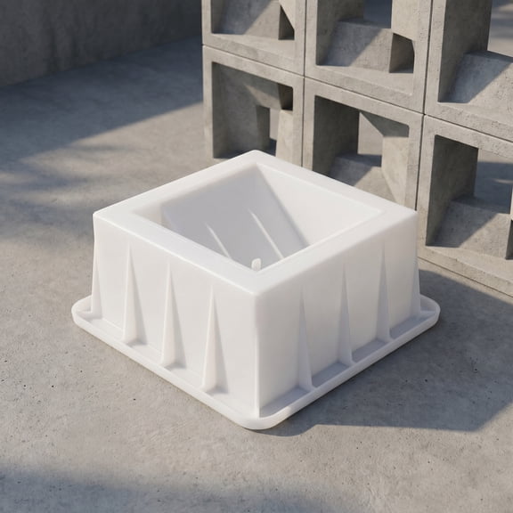 OFFIGAM Plastic Concrete Brick Mold for Hollow Wall Blocks and Stylish Modern Home Decoration Projects