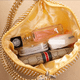 thumbnail image 5 of Bolso de mano Belug Triángulo con Cristales para mujer dorado, 5 of 5