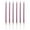 Pink, variant on Aonity Birthday Party Candle A, Long Thin Metallic Birthday Candles Cake Candles Birthday Parties Wedding Decorations Candles Cake Decorations