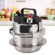 thumbnail image 5 of Mini Olla A Presión De Acero Inoxidable Para Exteriores, Olla De Cocina Portátil De Tres Capas De Calentamiento Rápido Para Placa De Inducción De Gas, 5 of 7