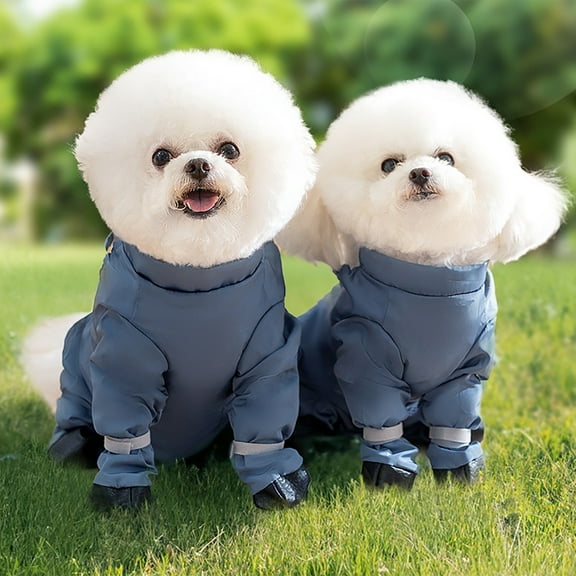 Pet Clothes Adjustable Dog Shoe Gaiters Suspender Boots Versatile Wrap Around Pants Durable Dirt Proof Wear for Outdoor Activities