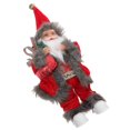 thumbnail image 4 of Electric Musical Santa Claus Christmas Statue, Adorable Moving Xmas Ornament for Holiday Decor, Battery Operated Miniature Decoration for Window or, 4 of 5