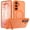 Orange, variant on for Samsung Galaxy S26 Plus Case Magnetic, [Compatible with MagSafe][Built-in Invisible Stand ], Military Grade Drop Protection Translucent Slim Case for Galaxy S26 Plus , Purple