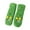 Green, variant on Creative Socks Padded Fuzzy Socks Fleece Home Floor Comfortable Warm Puffy Microfiber Sleeping Winter Padded Socks