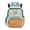 Capybara Orange Print, variant on Turtle Shell Texture Outdoor Camping Hiking Rucksack with Water Repellent multi-tasche Daypack, Lightweight 17 Inch Casual Daypack for Elementary School