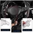 thumbnail image 2 of Extensión de volante de aluminio (plateado) para Mercedes Clase A/Clase C/Clase E/CLS/CLA/GLC/GLK/GLE, 2 of 5