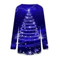 thumbnail image 5 of Aloohaidyvio Christmas Hoodies,Christmas Women Tops Casual Long Sleeve Round Neck Loose Blouse, 5 of 5