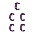 thumbnail image 2 of Transemion Sport Strap Bracelet Smart Wristband TPU for Mi Watch deep purple 5Set, 2 of 6