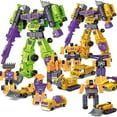 thumbnail image 4 of G1 Transformé Constructicon Devastator Ensemble 6 en 1 Figurines Complètes à 100 %, 4 of 5