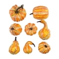 thumbnail image 1 of 8 Calabazas Artificiales para Decoración de Acción de Gracias, Otoño y Manualidades. Calabazas de Simulación para Rellenar Cestas, Ideales para Hallow, 1 of 9