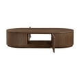 thumbnail image 6 of Meridian Furniture Moana Brown Wood Storage Coffee Table, 6 of 8