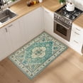 thumbnail image 3 of Lahome Decor 2x3 Area Rug Boho Tribal Rugs for Living Room Machine Washable Bedroom Rug, Turkish Aesthetic Soft Non-Slip Non-Shedding Faux Wool Throw Rug for Camper Entryway Office Carpet, 3 of 11