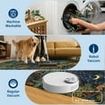 thumbnail image 4 of HOMERRY Large Night Jungle Print Non-Shedding Area Rug 9' x 12' for Living Room Washable Indoor Carpet, Navy, 4 of 5