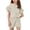 k-1277Beige2538, variant on SONGGE Girls Summer Outfit Sets 2 Piece Casual Round Neck Short Sleeve Tops And Shorts Elastic Waist Comfortable Playwear Toddler Kids Cartoon Adorable Clothes Sets