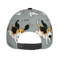 thumbnail image 6 of Balery Baseball Cap Adjustable Size for Running Workouts and Outdoor Activities All Seasons Dad Hat(Funny Beagle Active Dog), 6 of 8