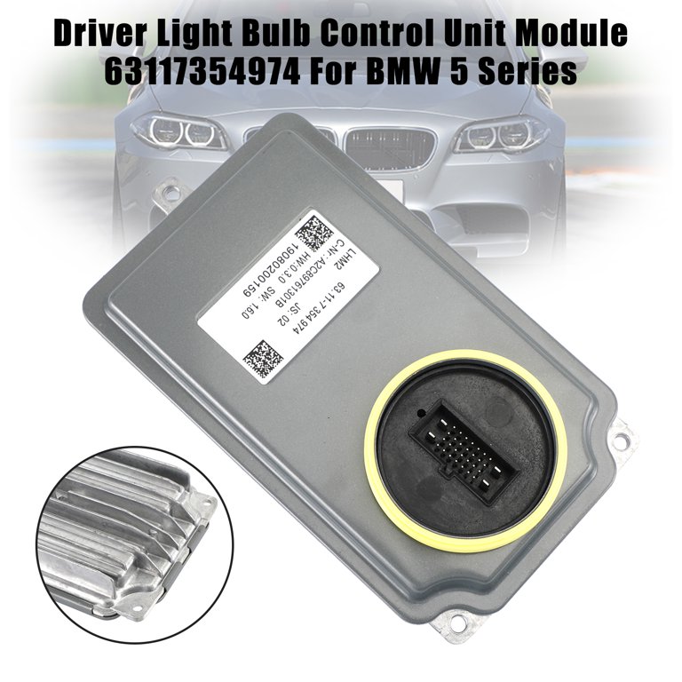 Driver Light Bulb Control Unit Module 63117354974 For BMW 5 Serie 