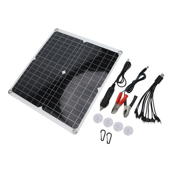 50W Solar Panel Kit Small Size Light Weight For For Cars RVs Boats ATVs
