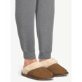 thumbnail image 2 of Joyspun Women's Suede Clog Slippers, Sizes 6-11, 2 of 6