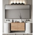 thumbnail image 4 of Z-Lite Burk 5 Light Vanity, Matte Black, 4 of 8