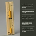 thumbnail image 2 of 15 Minute Sand Timer for Sauna, Luxury Home Sauna Accessory in Spruce Handmade in The USA, Traditional & Infrared Sauna Accessories, Sauna Essential with 5 Minute Increments, 2 of 10