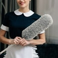 thumbnail image 2 of Rbaofujie Dusters For Cleaning High Ceiling Fan, Microfiber Feather Duster With 30 To 100 InTelescoping Extension Pole, Long Extendable Duster For Home Car Furniture Clearance Items, 2 of 8