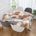 thumbnail image 5 of BZSMCE Square Tablecloth Dusk Dog Pattern Tableclothes, 5 of 9