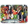 thumbnail image 2 of Caroline's Treasures Wine and Speckled Trout Kitchen/Bath Mat, 2 of 2