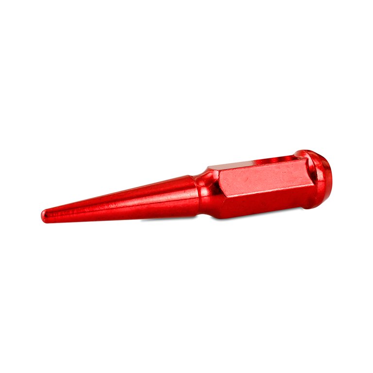 Mishimoto Spiked Lug Nuts, M12x1.5, 20-PC Set, Red - Walmart.com