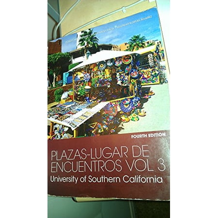 Pre-Owned Plazas-Lugar De Encuentros Vol 3 Forth Edition Paperback