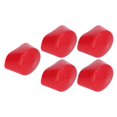 thumbnail image 4 of Embout à Vis, Couvercle de Protection de Filetage Stable en PVC Souple 60 Mm de Diamètre Rouge Sûr pour Valves, 4 of 8