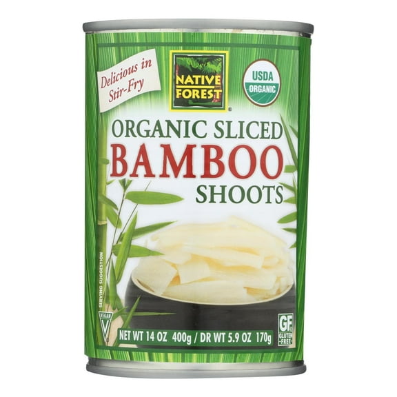 Native Forest Bamboo Shoots Sliced, 6 Count, 14 oz