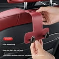 thumbnail image 3 of Pebbuoy Car Seat Headrest Hook Universal Vehicle Storage Hanger Strong Load-bearing Easy to Install Auto Vehicle Universal Hidden Multifunctional Hook, 3 of 7