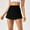 Black, variant on Short Skirts for Women On Under $10 Solid Color Sports Skirt Fake Two-piece Drying Breathable Fitness Running Tennis Pocket Lined Yoga Skirt Pants