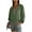 Army Green, variant on Women's Long Sleeve Cardigan Cotton Linen Loose Button down Coat Lightweight Casual Fashion Solid Color Tops