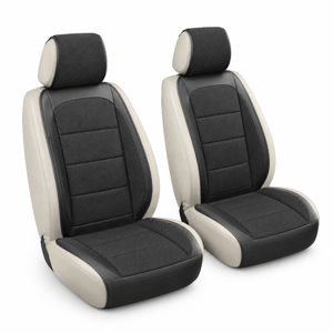 2 Pack Black Ventilated Car Seat Covers