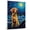 Chinook, variant on Black Russian Terrier Paintings Canvas for Wall Decorations - Paintings Starry Night Van Gogh Bedroom Wall Art Abstract Wall Large Canvas Wall Art for Living Room 24x36inch, 11x17inch