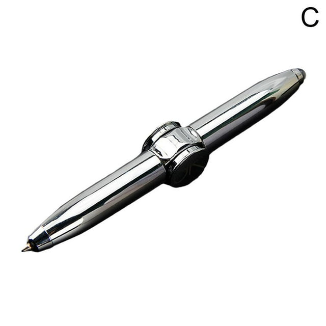 Multi-Function Rotate Spin Pen Funny LED Fidget Spinner Pen Gyro Pen Fingertip toy Ballpoin Rotating Luminous Anti Stress Toys