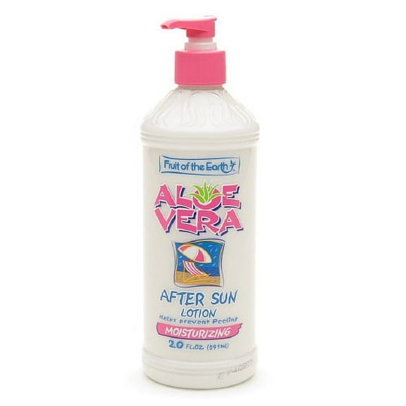 Fruit Of The Earth Aloe Vera After Sun Lotion - 20 Oz, 6 Pack