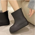 thumbnail image 5 of AUXDIQ Women Rain Boots Outdoor Garden Boots Waterproof Mid-calf Rain Shoes, 5 of 6