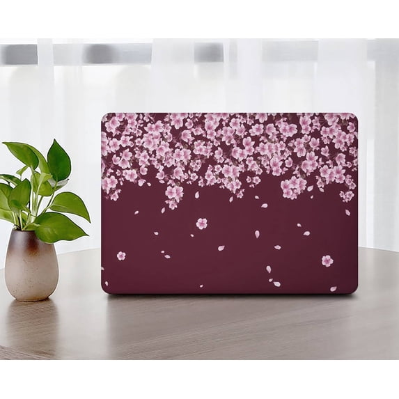 KSK KAISHEK Plastic Hard Shell Cover Only Compatible 2019 - 2020 Released MacBook Pro 16 inchs Touch ID + Black Keyboard Cover Model: A2141 Flowers 1_3