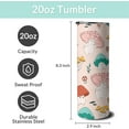 thumbnail image 3 of 20 oz Skinny Tumblers with Lid and Straw, 3 of 6