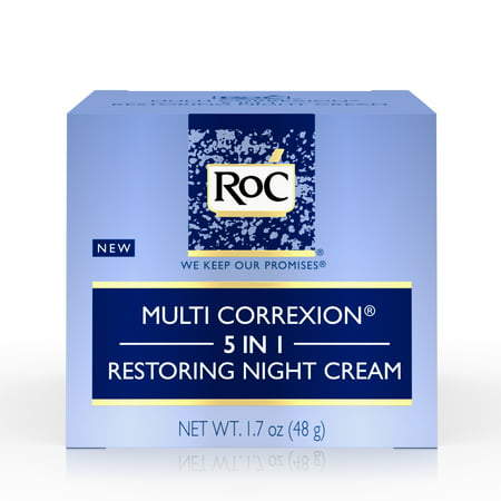 RoC Multi Correxion 5 in 1 Anti-Aging Facial Night Cream, 1.7