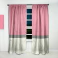 thumbnail image 2 of Designart 'Neapolitan Geometric II' Shabby Chic Curtain Panel, 2 of 5
