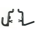 thumbnail image 3 of J & L Style Plastic Black Pegboard Locking Hooks Kits - Mulit-Packs | Garage storage jewelry tools crafts Plastic Peg board hooks - 100, 3 of 10